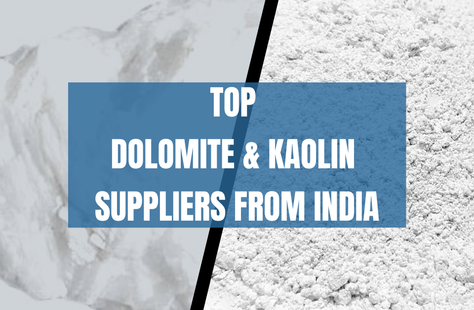 Top Dolomite & Kaolin Suppliers from India