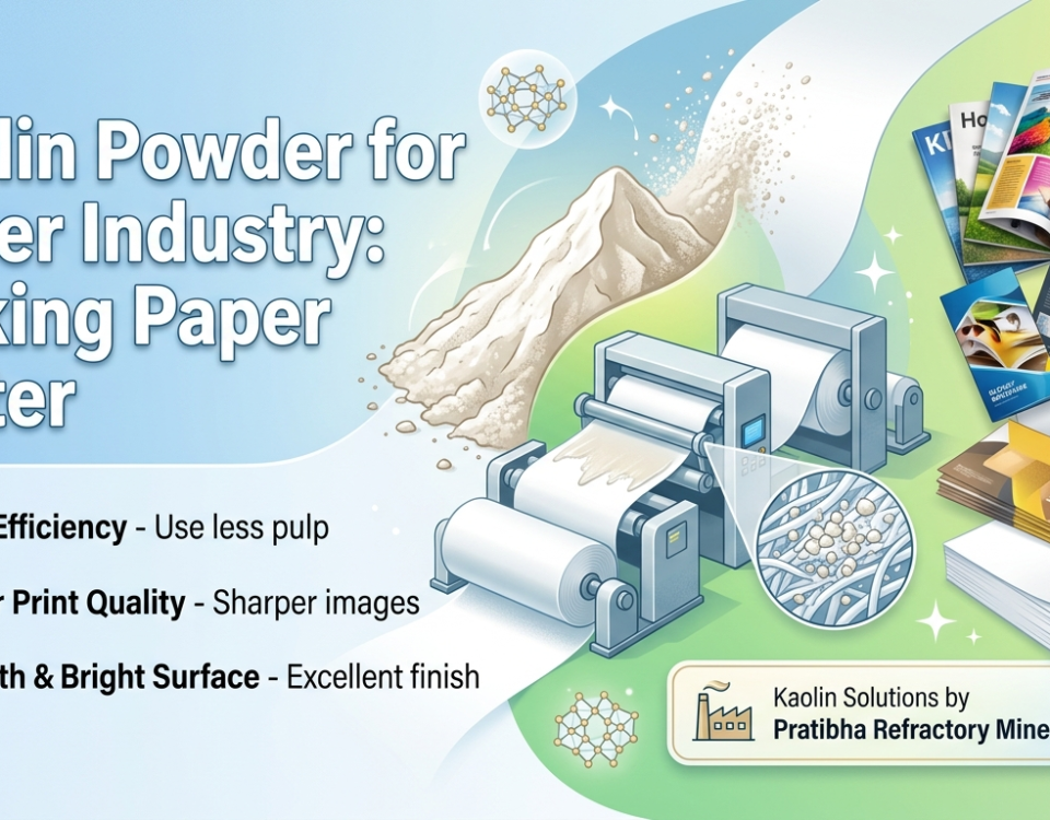 Kaolin Powder for Paper Industry