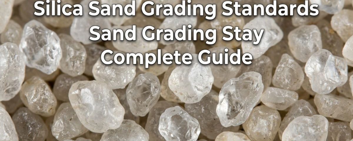 Silica Sand Grading Standards What Buyers Actually Need to Know Before Signing a PO
