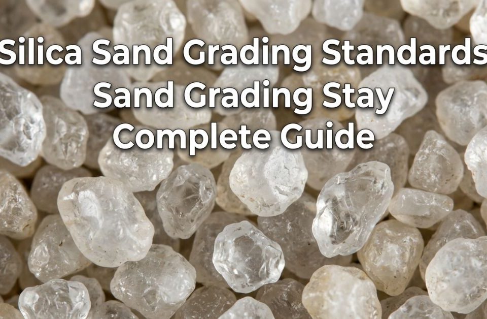 Silica Sand Grading Standards What Buyers Actually Need to Know Before Signing a PO