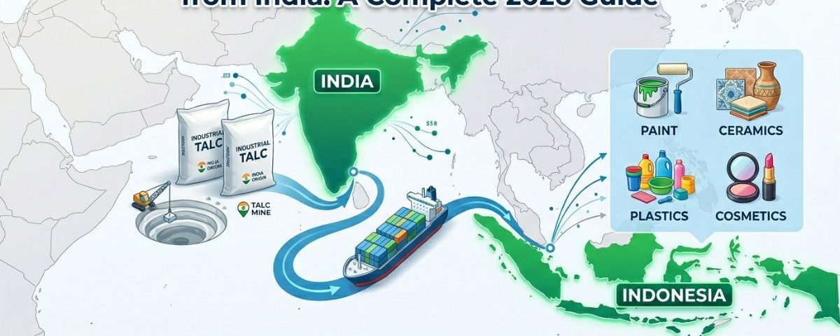 How Indonesian Importers Buy Talc Powder from India