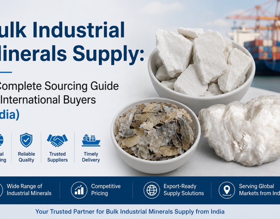 Bulk Industrial Minerals Supply: A Complete Sourcing Guide from India for International Buyers