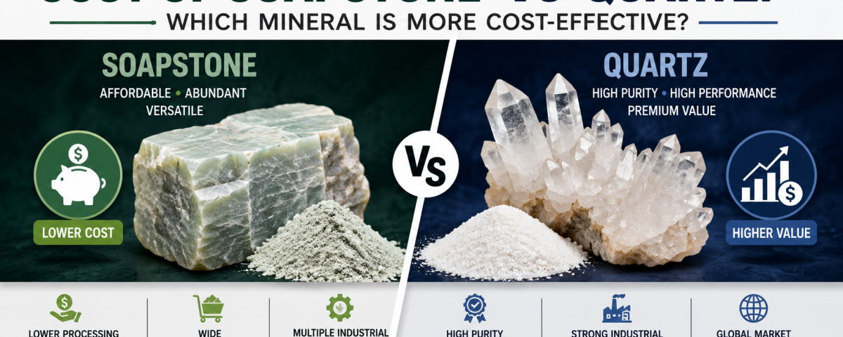 Cost of Soapstone Vs Quartz: Which Mineral Is More Cost-Effective?