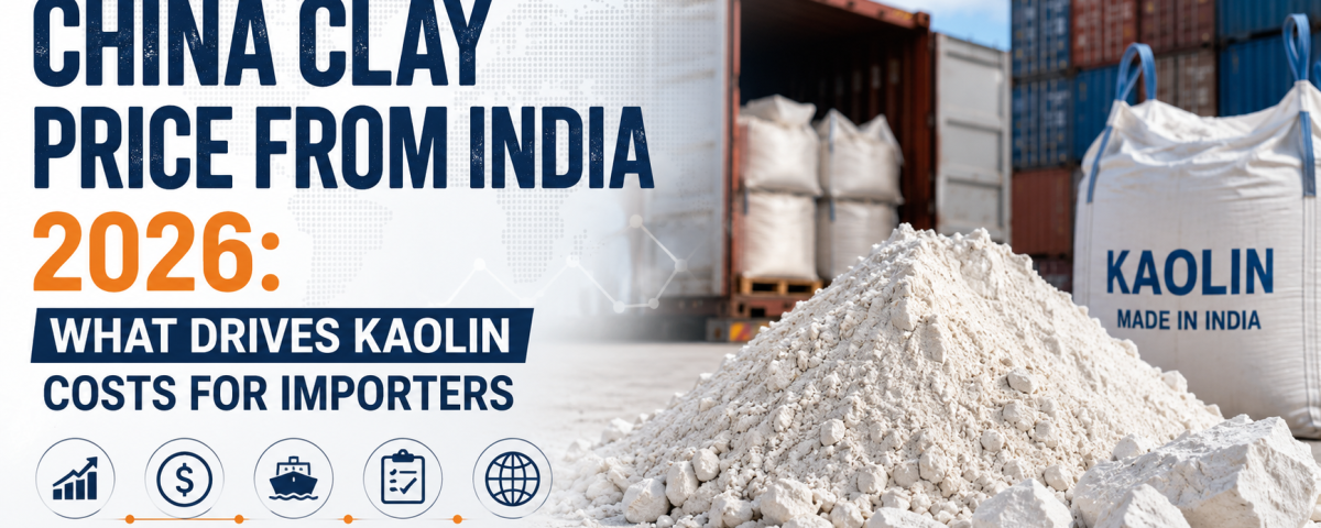 China Clay Price from India 2026