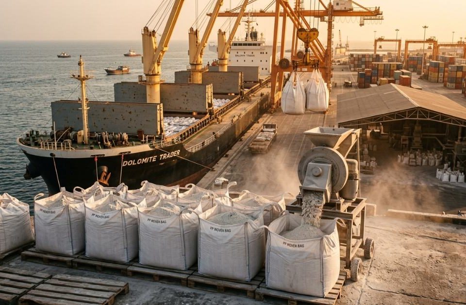 Sourcing Dolomite Powder from India