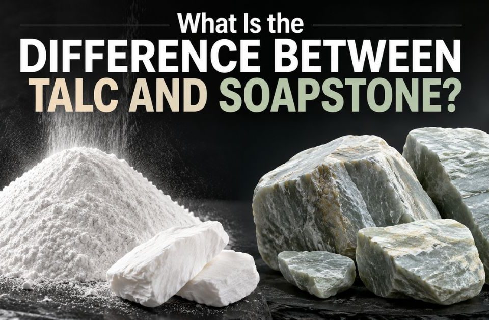 What Is the Difference Between Talc and Soapstone?