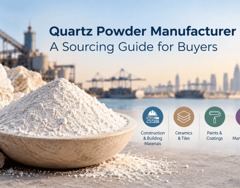 Quartz Powder Manufacturer UAE A Sourcing Guide for Buyers